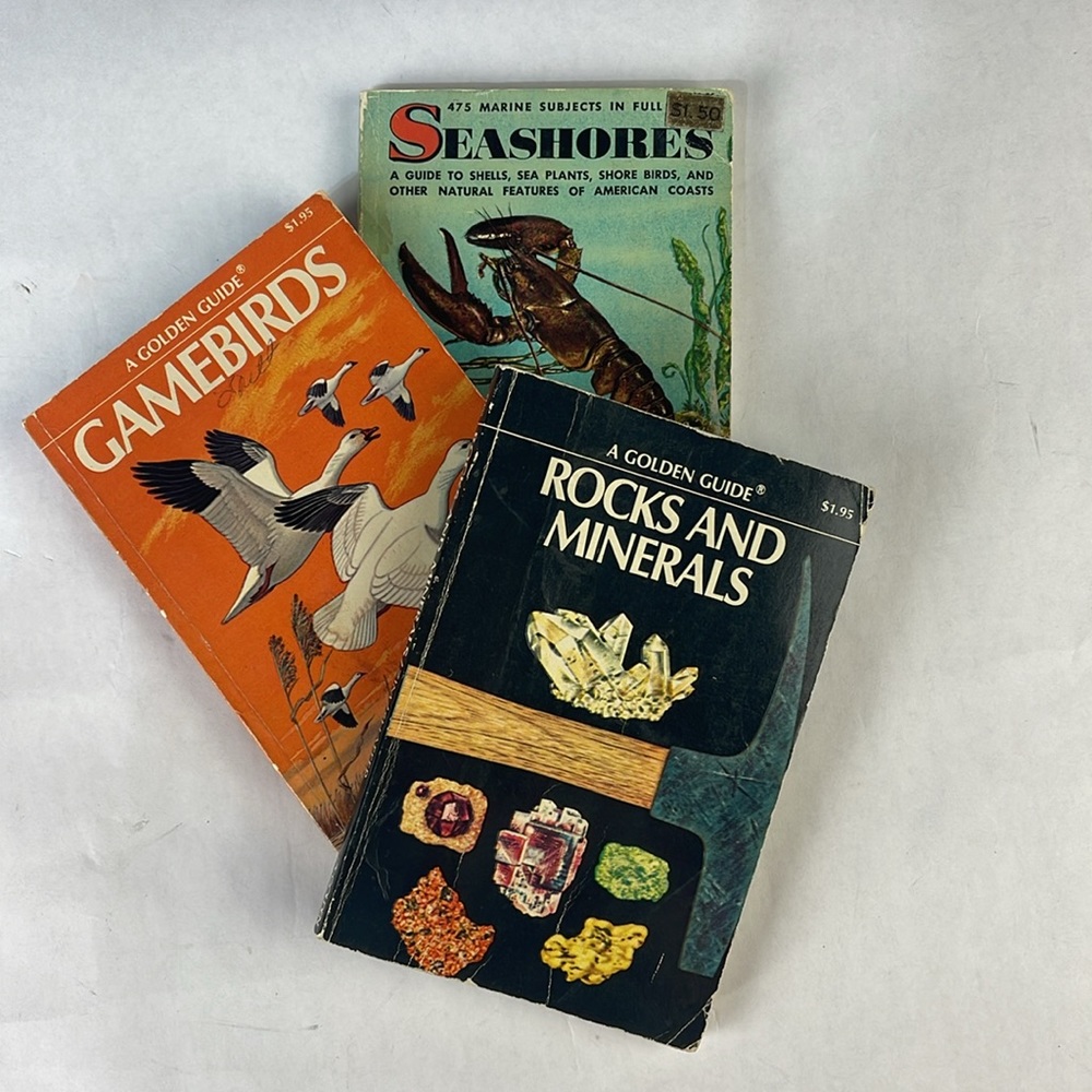 Set of Golden Nature Guide Books